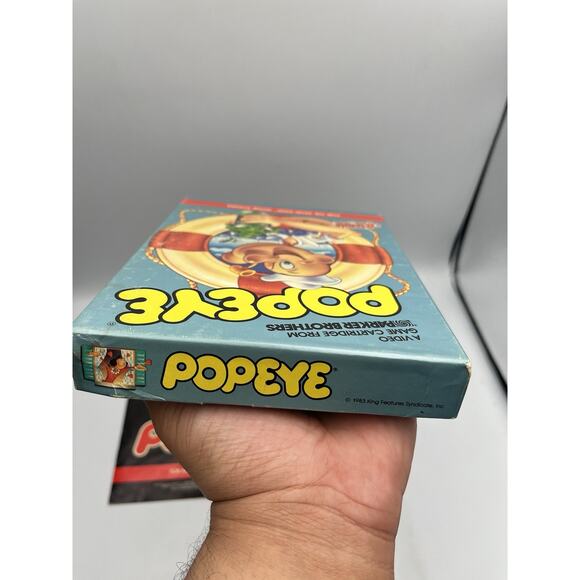 Popeye Game (Atari 5200, 1983) CIB Complete In Box Excellent - Picture 14 of 16